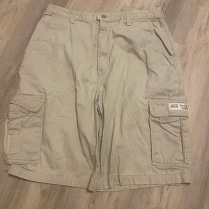 Men's Casual Tan Cargo Shorts